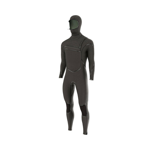 Prolimit Predator Steamer 4/3mm Men's Front Zip Hooded Wetsuit