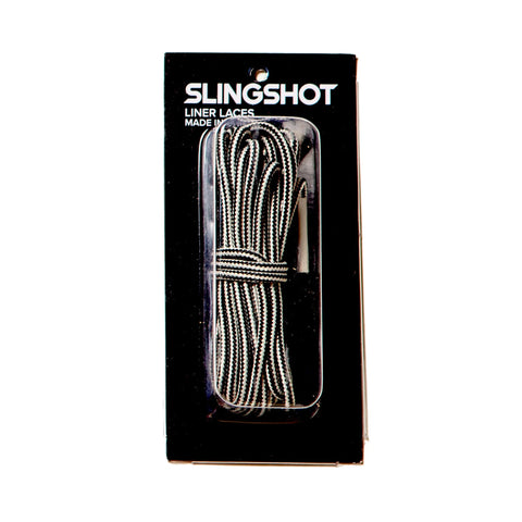 Slingshot 2023 Space Mob Liner Laces Black/White