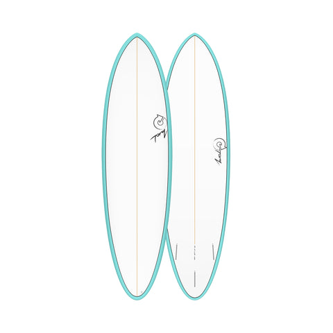 Torq TET Fun Mod Sea Green + Pinline Surfboard