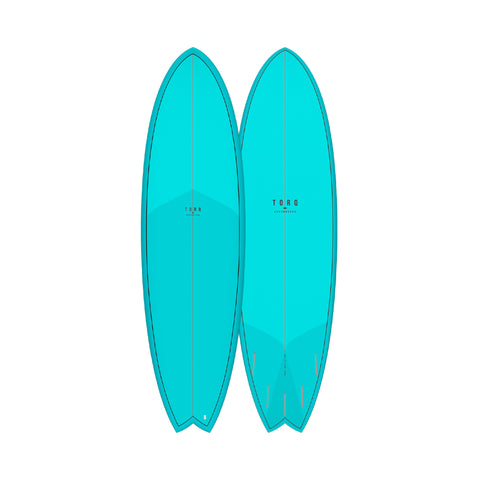 Torq TET Mod Fish Deep Turquoise Surfboard